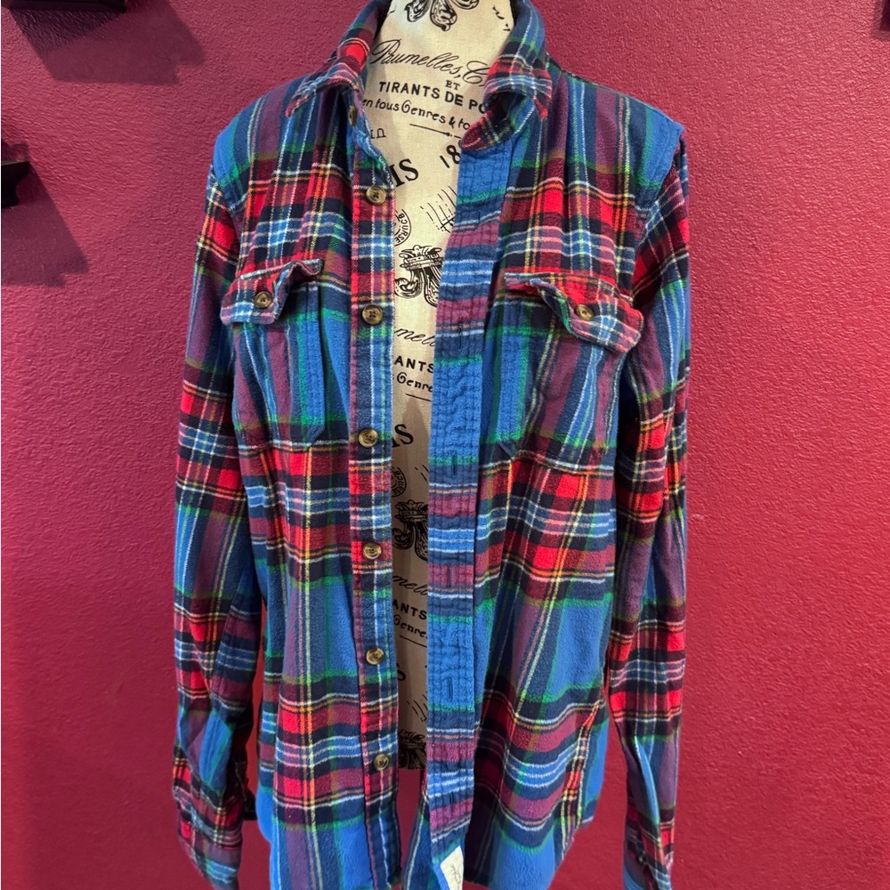 Abercrombie & Fitch Plaid Flannel Shirt